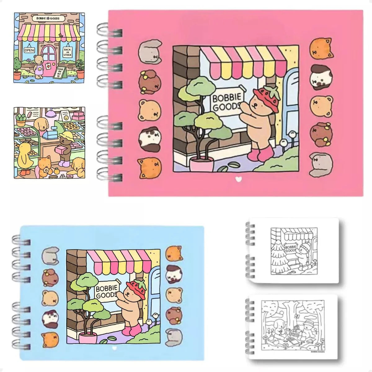 Kit Livros Bobbie Goods + Canetas Touch